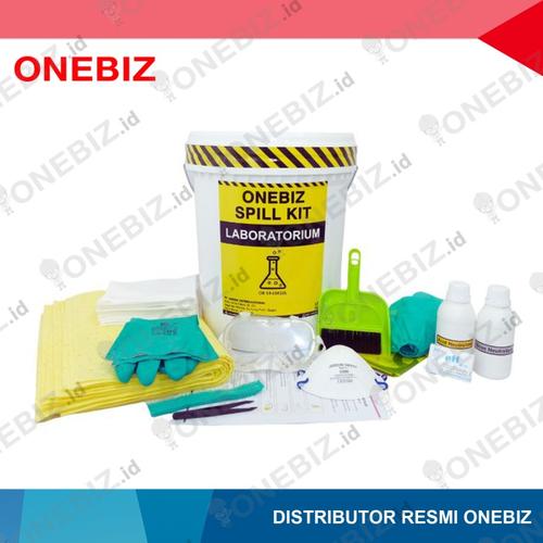 [EZM.1340480] ONEBIZ Penyerap Tumpahan Medis 10L - Spill Kit Steril untuk Lab & RS