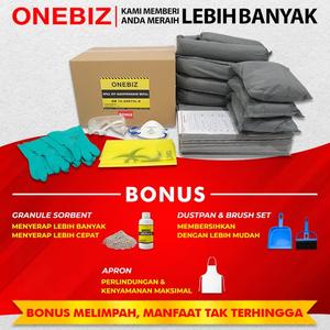 [EZM.1340502] Kit Penyerap Tumpahan Cairan 75L ONEBIZ - Spill Kit Universal (Refill)