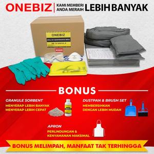 [EZM.1340507] Kit Penyerap Tumpahan Cairan 45L ONEBIZ - Spill Kit Universal (Refill)