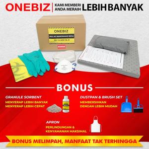 [EZM.1340524] ONEBIZ Refill Spill Kit 10 Liter – Universal untuk Semua Jenis Cairan