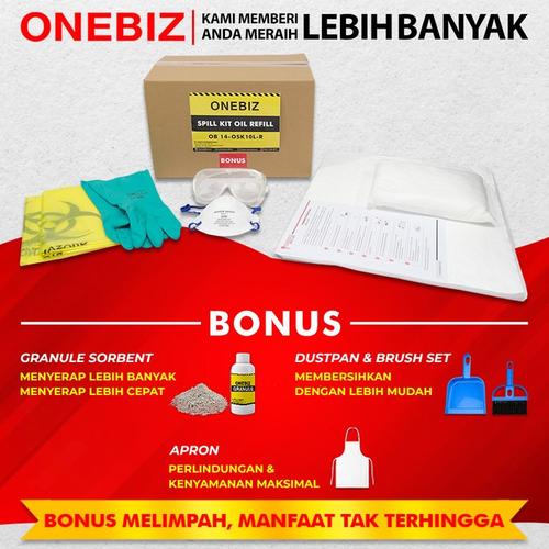 [EZM.1340605] Oil Spill Kit 10 Liter - Kit Penanggulangan Tumpahan Minyak 3 Galon Refill