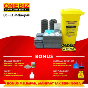[EZM.1340646] Maintenance Spill Kit 360 Liter Penyerap Cairan Universal 45 Gallon