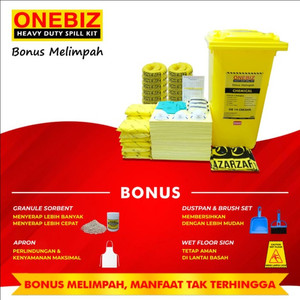 [EZM.1340647] Chemical Spill Kit 360 Liter Penyerap Cairan Kimia 45 Gallon