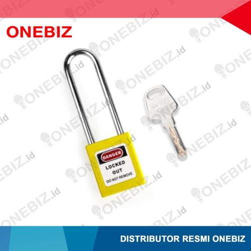 [EZM.1340856] Gembok Safety Loto Padlock Equivalen Masterlock 410LT YLW