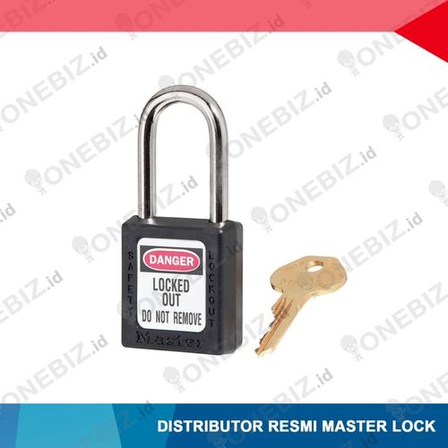 [EZM.1340858] MASTERLOCK 410BLK BLACK ZENEX THERMOPLASTIC SAFETY PADLOCK