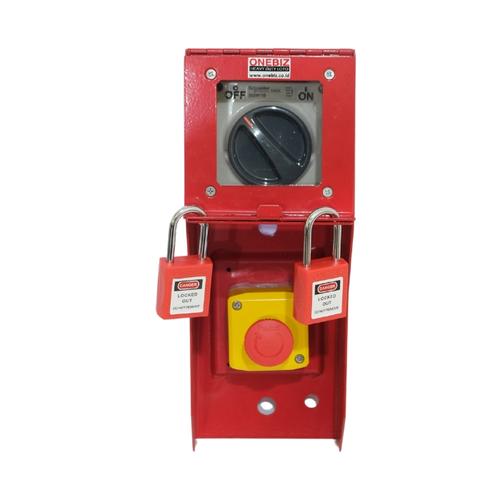[EZM.1341014] Box Loto Vertical 2 System Coating Paint Complete - Merah