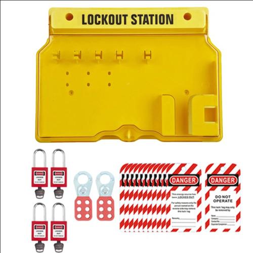 [EZM.1341068] LOTO SET EQUIVALEN MASTERLOCK 1482BP410