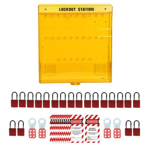 [EZM.1341072] LOTO SET EQUIVALEN MASTERLOCK 1484BP1106