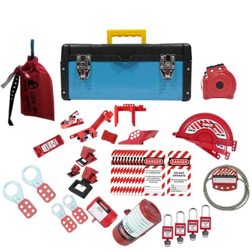 [EZM.1341086] LOTO SET EQUIVALEN MASTERLOCK 1457VE410KAPRE MASTER LOCK SET