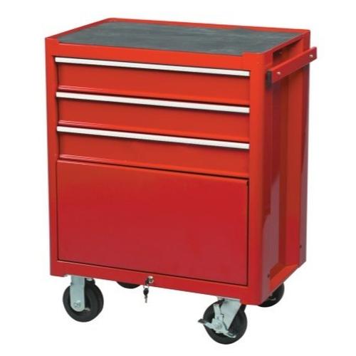 [EZM.1341197] Kennedy-Pro KEN5945500K Roller Cabinet, Classic Range, Red, Steel, 3-Drawers, 890 x 690 x 460mm, 75kg Capacity
