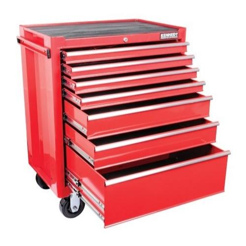 [EZM.1341199] Kennedy-Pro KEN5945580K Roller Cabinet, Classic Red, Red, Steel, 7-Drawers, 890 x 688 x 458mm, 175kg Capacity