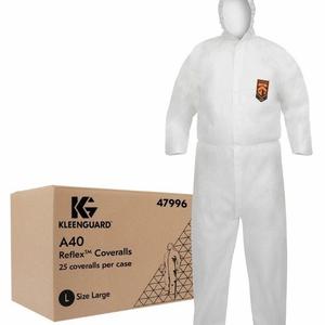 [EZM.1341343] KLEENGUARD A40 REFLEX Kimberly 47995 Coveralls 8/M