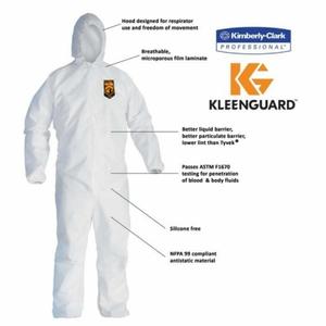 [EZM.1341352] KLEENGUARD A40 97920/L Liquid & Particle Protection Coveralls-CASE