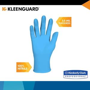 [EZM.1341385] KLEENGUARD 54333 G10 Flex Blue Nitrile Gloves size 8 (M)-CASE