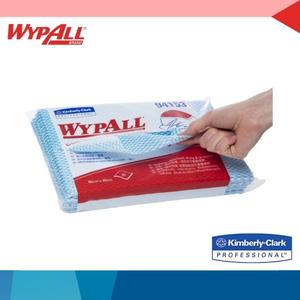 [EZM.1341402] WYPALL 94151 Color Code Wipers Regular Duty Single BLUE Satuan Pack