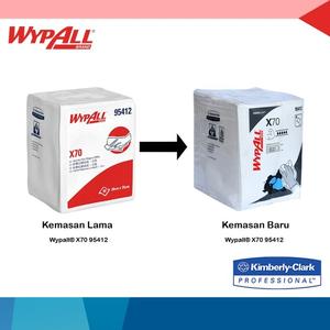 [EZM.1341416] WYPALL X70 Kimberly Clark 95412 ¼ fold, 90 sheets per pack (CASE)