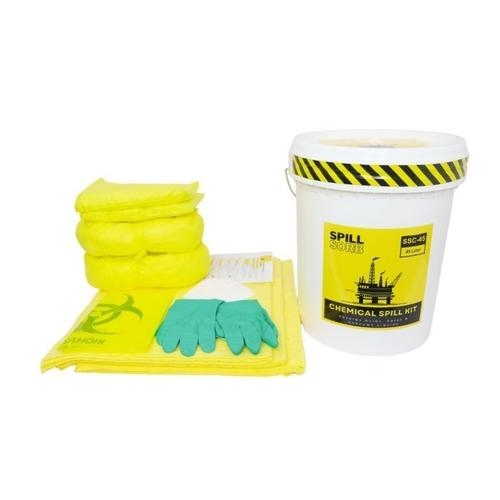[EZM.1341419] Penyerap Tumpahan Kimia 12 Galon Chemical Spill Kit Spill Sorb 45 Liter