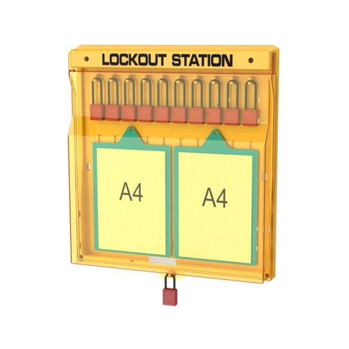 [EZM.1341514] ONEBIZ Lockout Station OB 14-BDB206(W) 650mm×590mm×95mm without Components