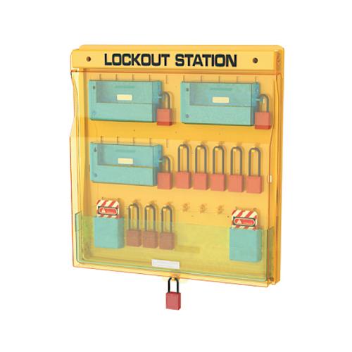 [EZM.1341516] ONEBIZ Lockout Station OB 14-BDB204 650mm×590mm×95mm without Components