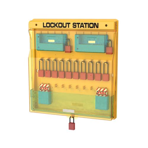 [EZM.1341517] ONEBIZ Lockout Station OB 14-BDB203 650mm×590mm×95mm without Components