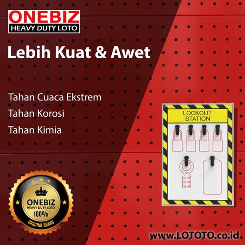 [EZM.1341541] ONEBIZ Open Lockout Station OB 14-BDB7-2 280×400mm