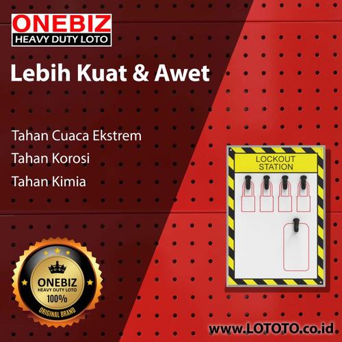 [EZM.1341542] ONEBIZ Open Lockout Station OB 14-BDB7-1 280×400mm