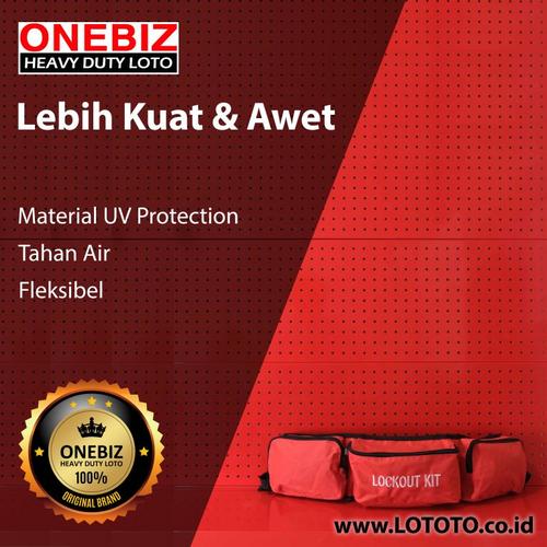 [EZM.1341543] ONEBIZ Safety Lockout Waist Bag OB 14-BDZ06 Side Bags 160mm×120mm×100mm Middle Bag 230mm×120mm×100mm
