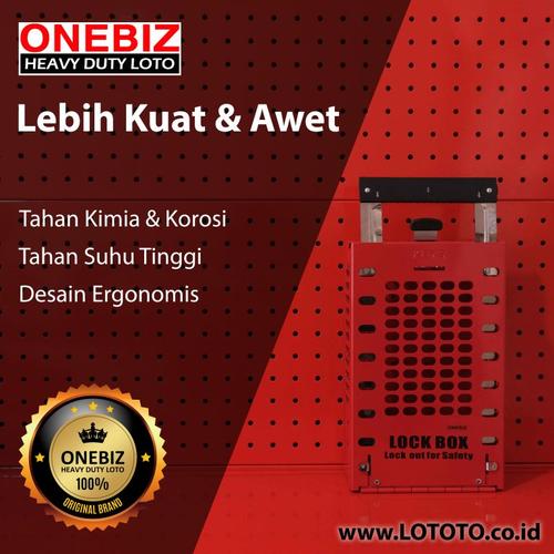 [EZM.1341562] ONEBIZ PORTABLE STEEL SAFETY LOCKOUT KIT OB 14-BDX03 SAFETY LOCKOUT