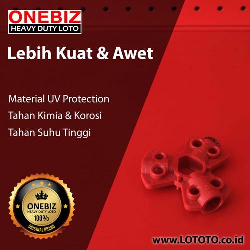 [EZM.1341586] ONEBIZ Pneumatic Quick-disconnect Lockout OB 14-BDQ01 PNEUMATIC LOCKOUT