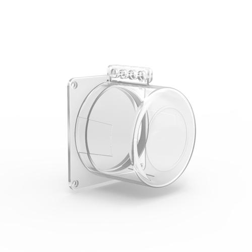 [EZM.1341603] ONEBIZ Emergency Stop Lockout OB 14-BDD60-2 Base Inner Dia. 75mm Inner H 65.5mm Base Size 95x95mm Outer H 68mm