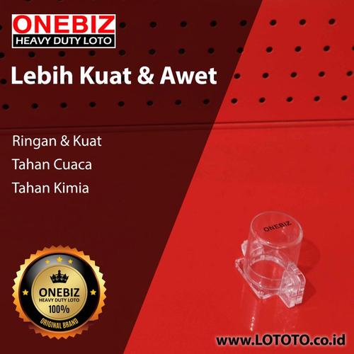 [EZM.1341604] ONEBIZ Emergency Stop Lockout OB 14-BDD60-1 Base Inner Dia. 27.5mm Inner H 42mm Base Size 35x35mm Outer H 68mm