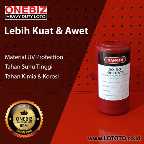 [EZM.1341613] ONEBIZ Rotating Large Electrical Plug Lockout OB 14-BDD42A 220 – 550 Volt Plugs
