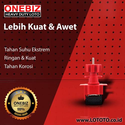 [EZM.1341637] ONEBIZ Universal Valve Lockout OB 14-BDF34X Studdle Height 150mm Suitable For Handle Witdth ≤2.3cm Handle Thickness ≤1.4cm