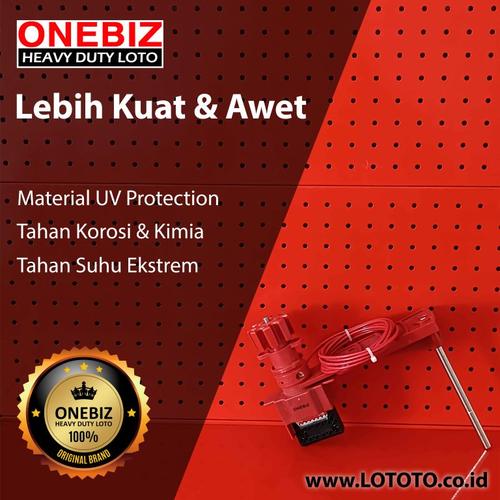 [EZM.1341684] ONEBIZ Universal Valve Lockout OB 14-BDF31X Swing Length 120mm Studdle Height 150mm Suitable For Handle Witdth ≤2.3cm Handle Thickness ≤1.4cm