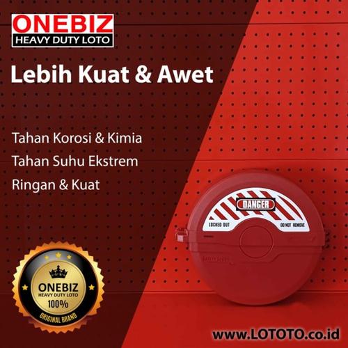 [EZM.1341696] ONEBIZ Rotating Gate Valve Lockout 6.5” – 10” (165 – 254 mm) OB 14-BDF14A Diameter Handles - II