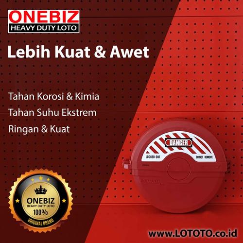 [EZM.1341702] ONEBIZ Rotating Gate Valve Lockout 6.5” – 10” (165 – 254 mm) OB 14-BDF14A Diameter Handles