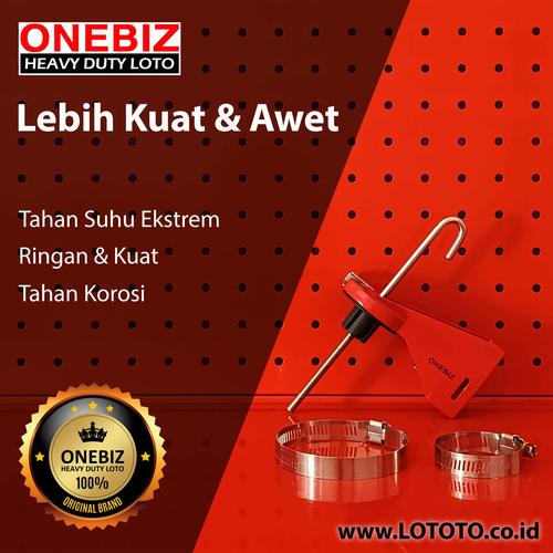 [EZM.1341708] ONEBIZ Adjustable Ball Valve Lockout OB 14-BDF09X VALVE LOCKOUT