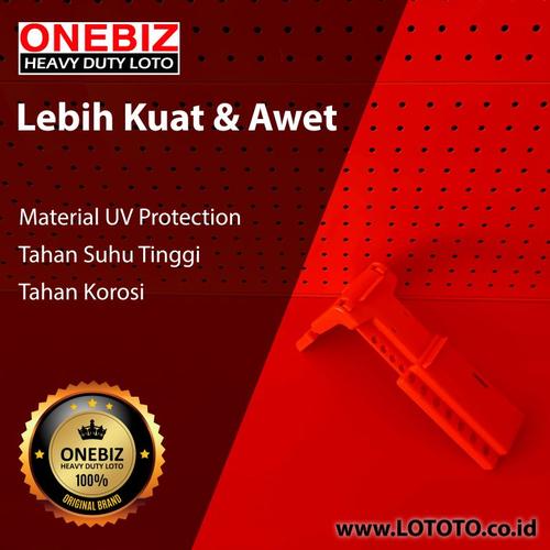 [EZM.1341712] ONEBIZ Adjustable Ball Valve Lockout OB 14-BDF06 1.5” to 2.5” (37.5 – 62.5mm)