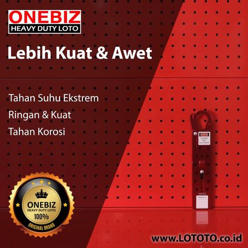 [EZM.1341725] ONEBIZ Aluminum Buckle Lock OB 14-BDK71 SAFETY LOCKOUT HASP