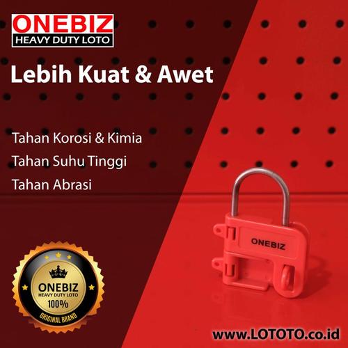 [EZM.1341738] ONEBIZ Butterfly Lockout HASP OB 14-BDK34 SAFETY LOCKOUT HASP