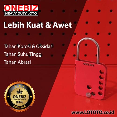 [EZM.1341740] ONEBIZ Butterfly Lockout HASP OB 14-BDK33 SAFETY LOCKOUT HASP