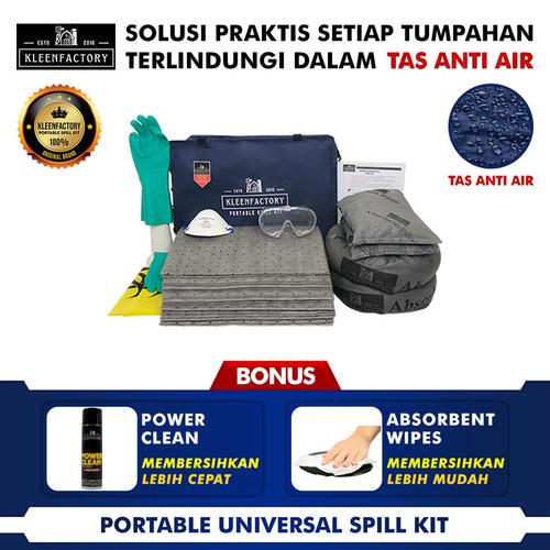 [EZM.1341871] KLEENFACTORY Universal Spill Kit 50 Liter With Bag Universal Spill Kit Tas 50 Liter