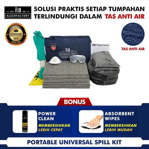 [EZM.1341873] Penyerap Tumpahan Cairan 45 Liter Kemasan Tas Universal Spill Kit Tas