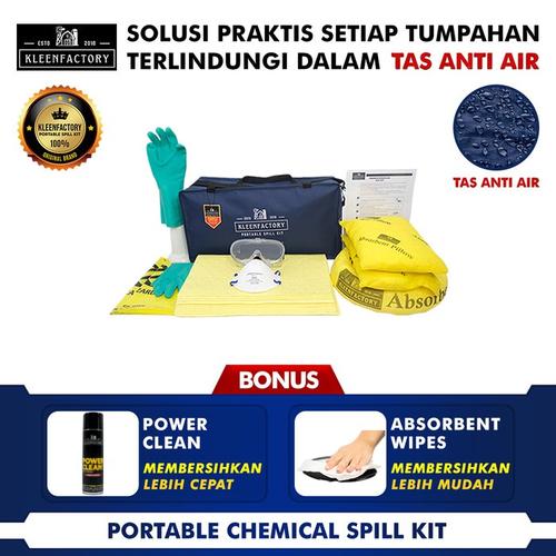 [EZM.1341934] Chemical Spill Kit 25 Liter Kemasan Tas Anti Air Chemical Spill Kit With Bag 25L