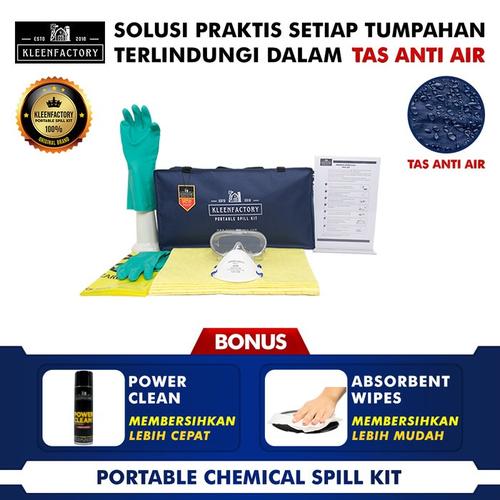 [EZM.1341954] Chemical Spill Kit 5 Liter Kemasan Tas Anti Air Chemical Spill Kit With Bag 5L