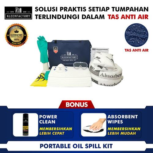[EZM.1341959] Oil Spill Kit 50 Liter Kemasan Tas Anti Air Oil Spill Kit With Bag 50L