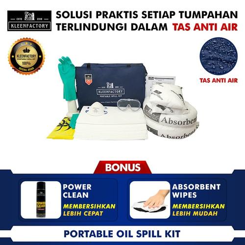 [EZM.1341964] Oil Spill Kit 45 Liter Kemasan Tas Anti Air Oil Spill Kit With Bag 45L