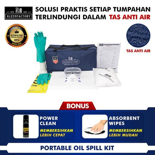 [EZM.1341999] Oil Spill Kit 10 Liter Kemasan Tas Anti Air Oil Spill Kit With Bag 10L
