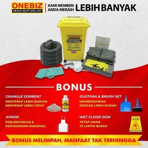 [EZM.1342012] Penyerap Tumpahan Universal 20 Galon Maintenance Spill Kit 75 Liter