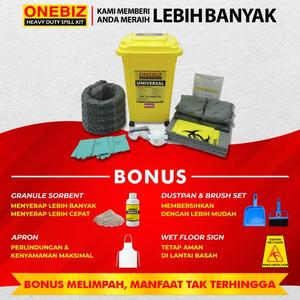[EZM.1342016] Maintenance Spill Kit 75 Liter Penyerap Cairan Universal 20 Gallon